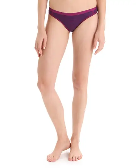 Icebreaker Figi damskie merino Icebreaker Siren Bikini - Go Berry / Royal Navy, Waga: 0.99, Rozmiar: XS