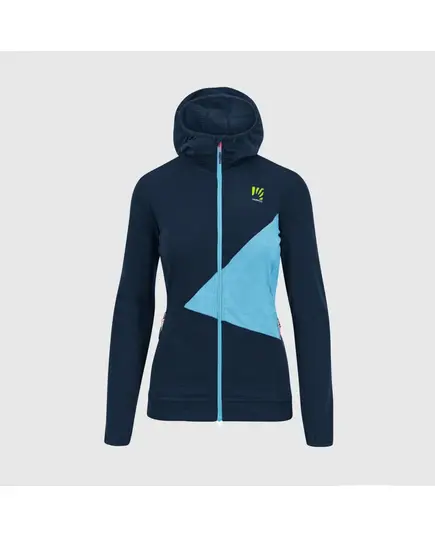 Karpos Bluza polarowa damska Nuvolau Fleece niebieska, Waga: 1, Rozmiar: S