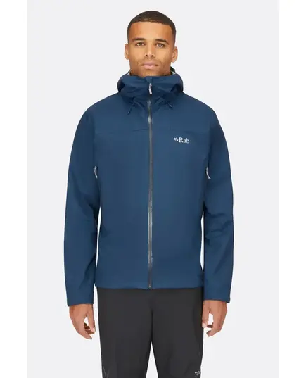 Rab Kurtka membranowa męska Downpour Plus 2.0 Jacket niebieska r. XL