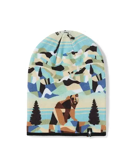 Smartwool Czapka z wełną merino Bear Country Print Beanie Multicolor