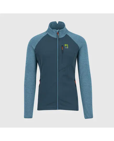 Karpos Bluza męska Pizzocco Evo Full Zip Fleece - Stargazer / Niagara, Kolor: wielokolorowy, Waga: 0.5, Rozmiar: M