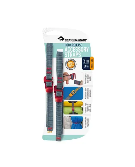 Sea To Summit Pasy z hakami Hook Release Accessory Strap 10mm, Waga: 0.5, Rozmiar: 2