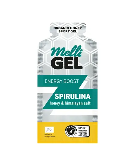 Melli Gel Żel energetyczny 100% BIO miód organiczny i sól himalajska i spirulina 32g