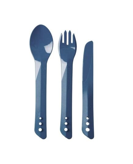 Lifeventure zestaw sztućców Ellipse Cutlery Set niebieskie