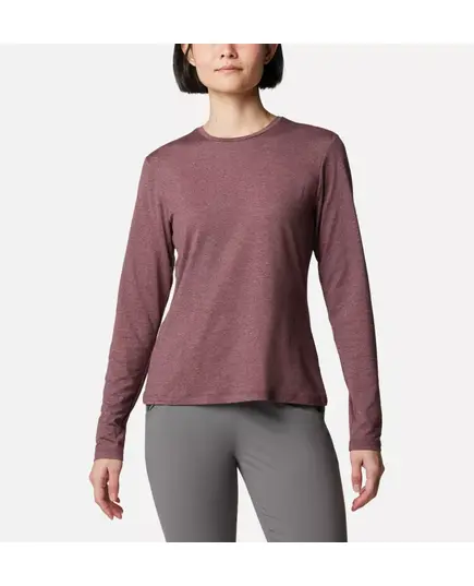 Columbia koszulka damska Sloan Ridge Graphic LS Moonvista Heather, Waga: 0.5, Rozmiar: S