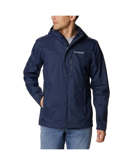 Columbia kurtka przeciwdeszczowa męska Pouring Adventure III Jacket Collegiate Navy, Waga: 1, Rozmiar: M