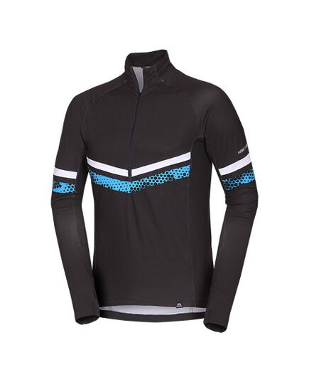 Northfinder męska bluza Valarie 1/4 Zip czarna, Kolor: czarny, Waga: 0, Rozmiar: XXL