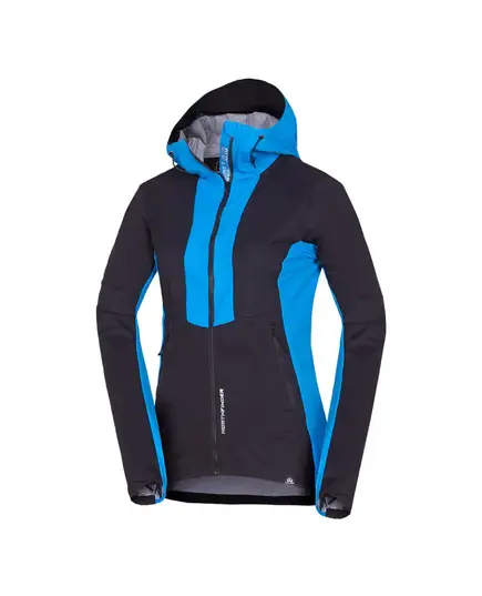 Northfinder Kurtka hybrydowa damska Cheryl - Black / Blue, Waga: 1, Rozmiar: L