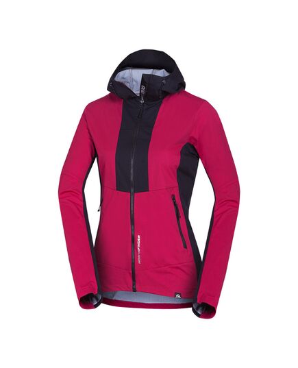 Northfinder Kurtka hybrydowa damska Cheryl - Cherry / Black, Waga: 1, Rozmiar: M