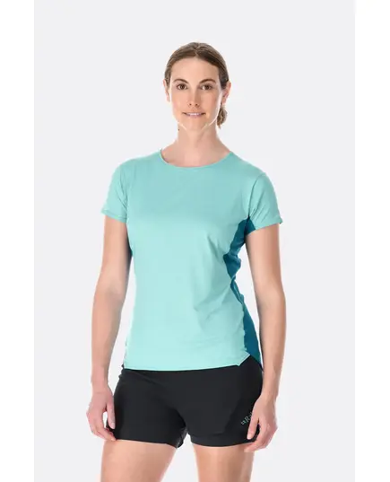 Rab Koszulka techniczna damska Sonic Ultra Tee błękitna, Kolor: niebieski, Waga: 1, Rozmiar: XS
