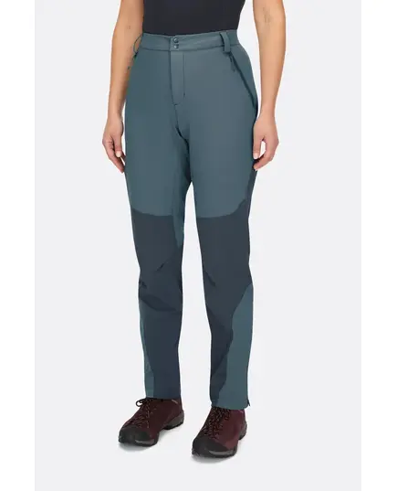 Rab Spodnie damskie Torque Mountain Pants niebieskie, Waga: 0, Rozmiar: XS