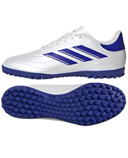 ADIDAS buty piłkarskie męskie szutrowe treningowe IG8688 COPA PURE 2, Kolor: biały, Waga: 0.4, Rozmiar: 45 1/3