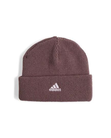 ADIDAS czapka beanie dziecięca z akrylu IY7845 fioletowa