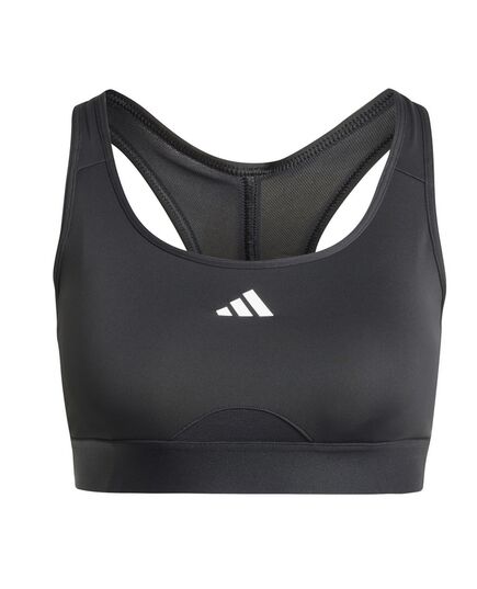 ADIDAS biustonosz sportowy damski z elastanem JG1406 czarny, Kolor: czarny, Waga: 0.2, Rozmiar: XS