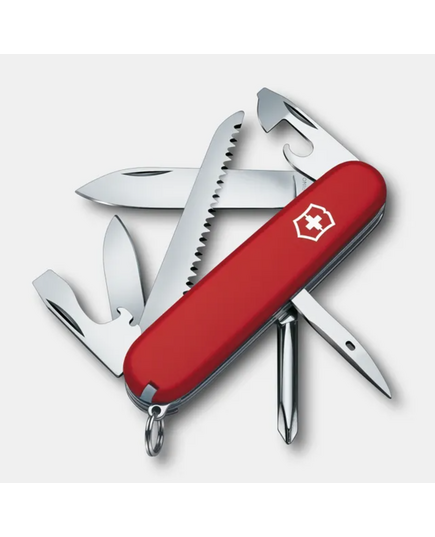 VICTORINOX scyzoryk Hiker 91mm Celidor czerwony, Kolor: czerwony