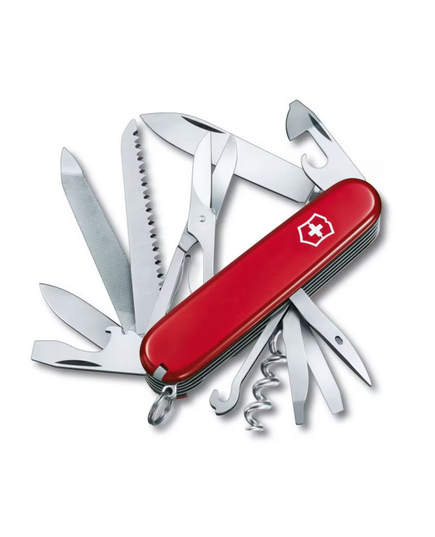 VICTORINOX scyzoryk SwissChamp 91mm Celidor czerwony, Kolor: czerwony