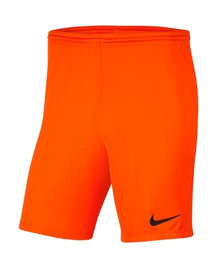 NIKE Spodenki męskie Dry Park III NB K BV6855 819 pomarańczowe, Kolor: pomarańczowy, Rozmiar: XL