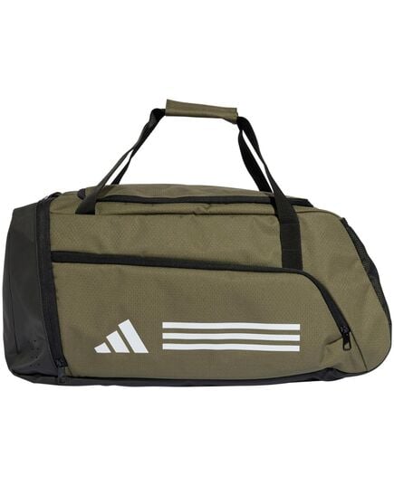 Torba adidas Essentials 3-Stripes Duffel M oliwkowa IZ1918, Kolor: zielony, Rozmiar: one size