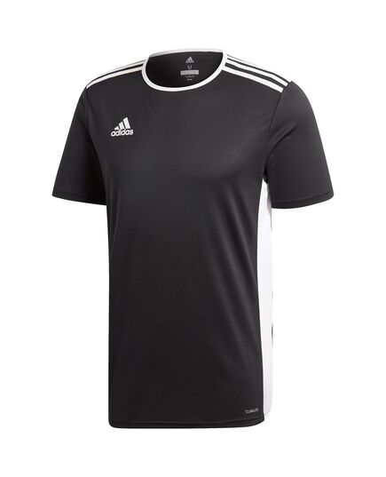 Koszulka męska adidas Entrada 18 Jersey czarna CF1035, Kolor: czarny, Rozmiar: S