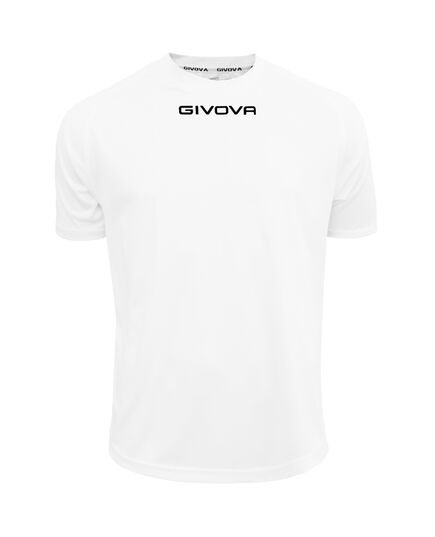 GIVOVA koszulka sportowa męska t-shirt treningowy MAC01 biała, Kolor: biały, Rozmiar: S