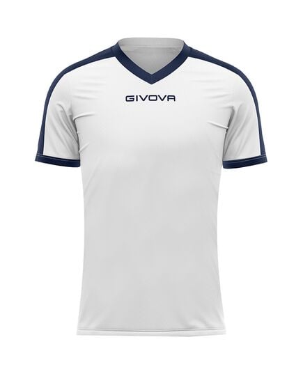 GIVOVA koszulka sportowa męska t-shirt treningowy MAC04 biała, Kolor: biały, Rozmiar: XL