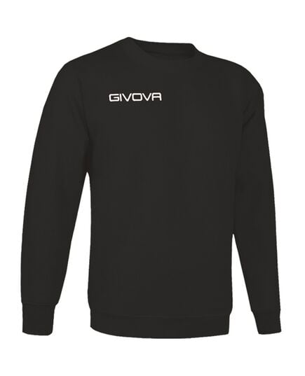 GIVOVA bluza męska polarowa sportowa G/COLLO MA019 czarna, Kolor: czarny, Rozmiar: 2XL