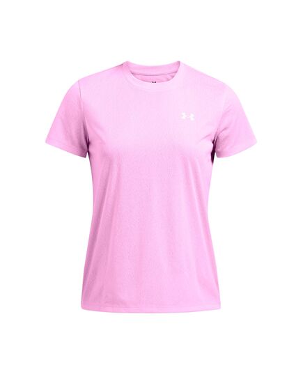 UNDER ARMOUR koszulka damska t-shirt treningowy Tech Riddle różowa, Kolor: różowy, Rozmiar: M