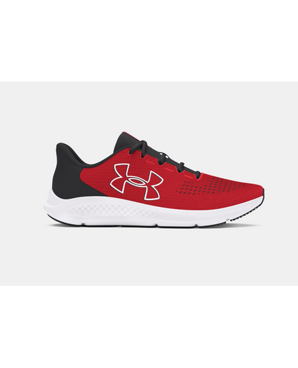 UNDER ARMOUR obuwie sportowe damskie do biegania Charged Pursuit 3 BL czerwone, Kolor: czerwony, Rozmiar: 38.5