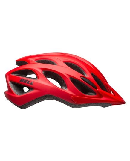 BELL kask rowery z wentylacją i regulacją TRACKER czerwony, Kolor: czerwony, Rozmiar: L (54-61 cm)