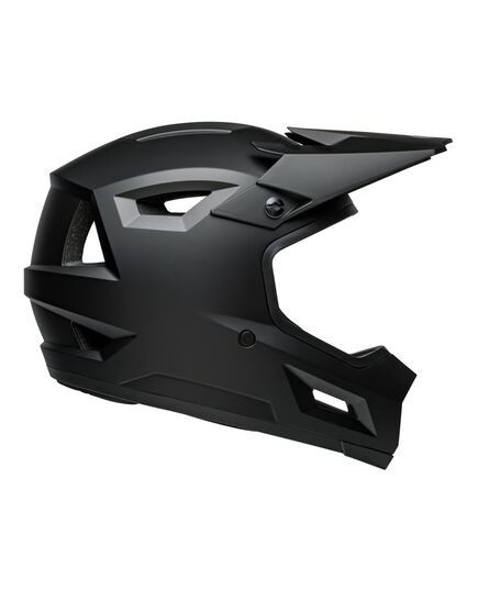 BELL kask rowerowy full face SANCTION II czarny, Kolor: czarny, Rozmiar: M (55-57 cm)