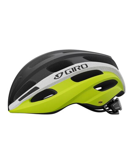 GIRO kask szosowy z wentylacją ISODE czarny/zielony, Kolor: zielony, Rozmiar: L (54-61 cm)