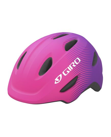 GIRO kask rowerowy juniorski z regulacją SCAMP fioletowy, Kolor: fioletowy, Rozmiar: XS (45-49 cm)