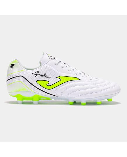 JOMA AGUILA Buty piłkarskie męskie treningowe na trawę AGUS2502FG biały, Kolor: biały, Waga: 1, Rozmiar: 43 1/2
