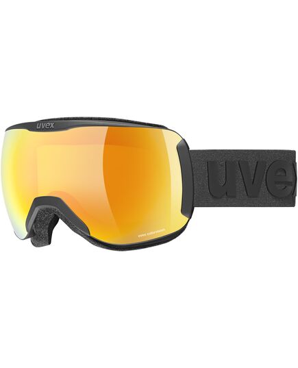 UVEX DOWNHILL gogle narciarskie 100% UV protection czarne, Kolor: czarny, Rozmiar: one size