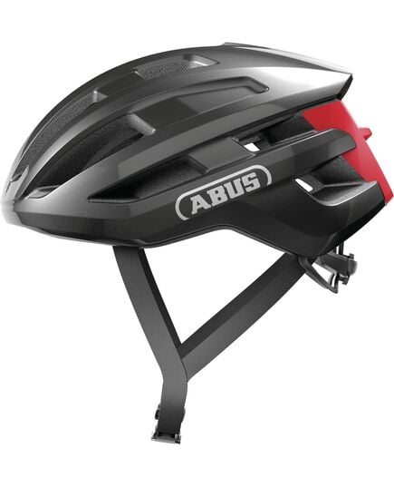 ABUS kask rowerowy POWERDOME srebrny