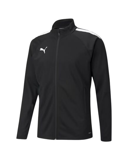 PUMA bluza treningowa męska do piłki nożnej teamLIGA czarna, Kolor: czarny, Rozmiar: M