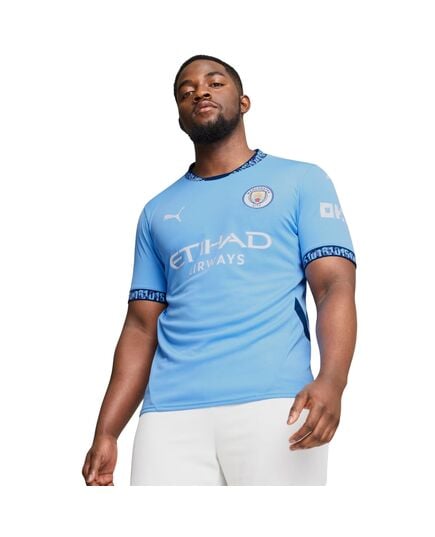 PUMA koszulka meczowa Manchester City niebieska, Kolor: niebieski, Rozmiar: XL