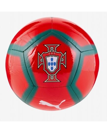 PUMA piłka nożna treningowa FPF Graphic Ball czerwona, Kolor: czerwony, Rozmiar: 5