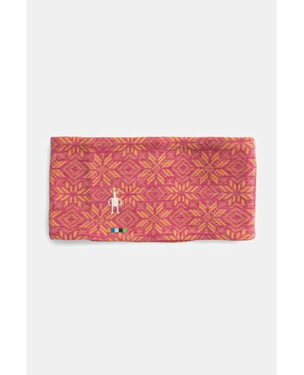 Smartwool opaska U'S Thermal Merino Reversible Headband - garden pink digi snow
