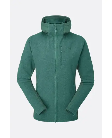 Rab bluza damska Capacitor Hoody Eucalyptus, Rozmiar: L