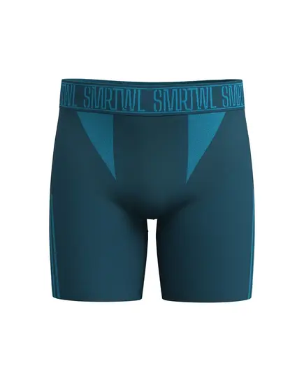 Smartwool termoaktywne bokserki męskie Intraknit 6''Boxer Brief - twilight blue / pool blue, Rozmiar: M