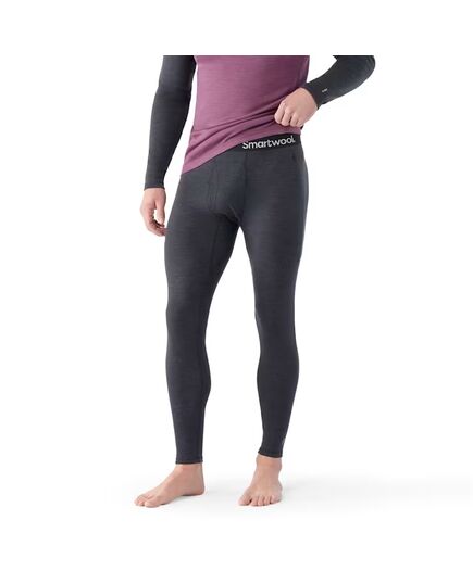 Smartwool legginsy męskie Classic Thermal Merino Base Layer Bottom charcoal heather, Rozmiar: XXL