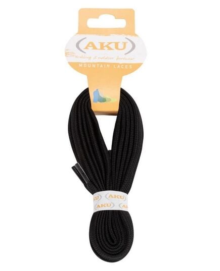 AKU - sznurówki do butów Laces Trek Flat - black 140cm