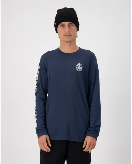 Mons Royale koszulka męska merino Icon LS Midnight, Rozmiar: XL