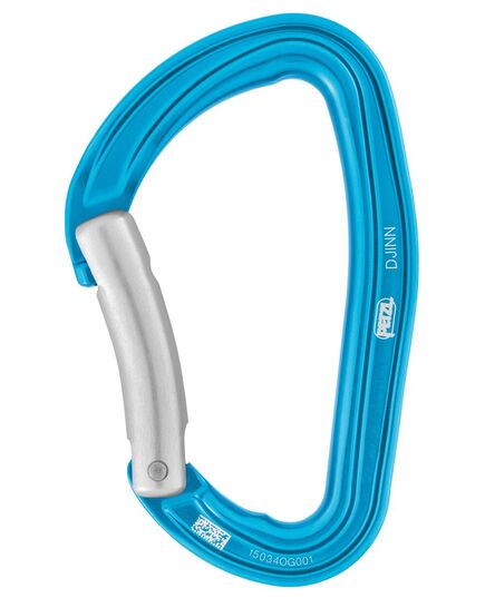 Petzl karabinek Djinn wygięty - turkusowy