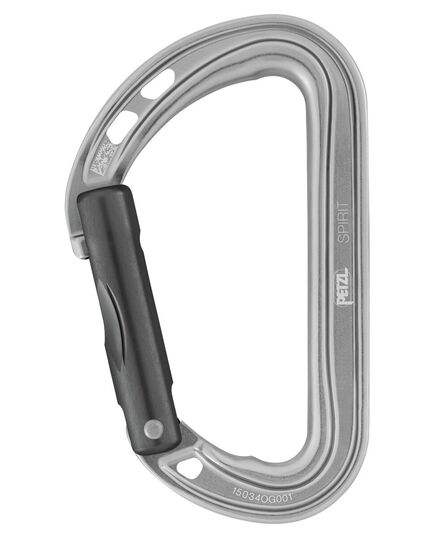 Petzl karabinek Spirit prosty szary