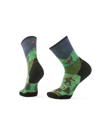 Smartwool skarpetki unisex Trail Run Merino Crew Print