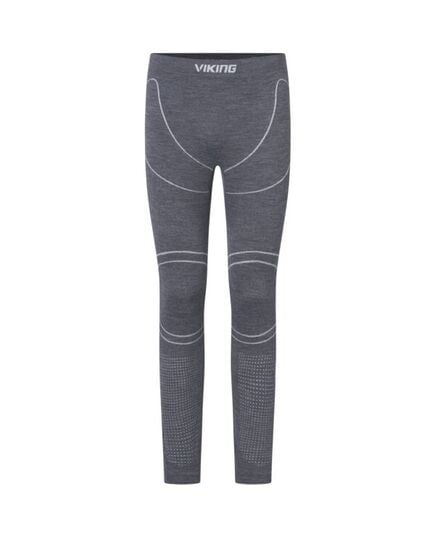 Viking Bielizna termoaktywna - legginsy z wełny merino Lan Pro Man Pants grafitowe