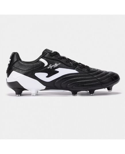 JOMA AGUILA CUP Buty piłkarskie męskie lanki na naturalną nawierzchnie ACUS2401FG czarne, Kolor: czarny, Waga: 1, Rozmiar: 42