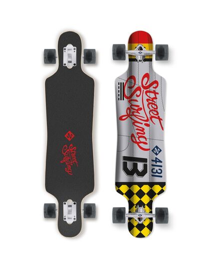 STREET SURFING Longboard Street Surfing Curve Drop Through Freeride 39" 4131